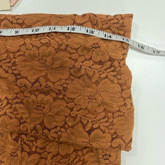 Free People We Are Hot As Hell All Tied Up Lace Bell Bottom Pants NEW With Tags - Picture 9 of 12